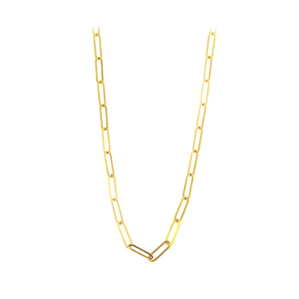 Cavill Silberhalskette Sterling Silber 925 Vergoldet 60 Cm Damen Modern-image