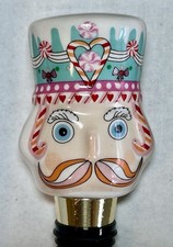 The Bar Shop Bottle Stopper By Ciroa. Whimsical Candy Nutcracker Design