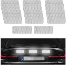 20PCS Warning Reflective Stickers, Night Visibility Safety Reflective Sticker, W