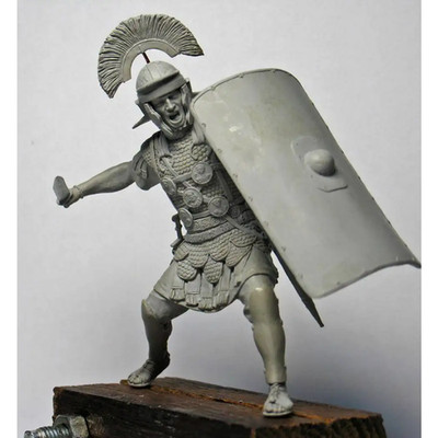 1/24 75mm Resin Model Kit Roman Centurion Commander Warrior Unpainted