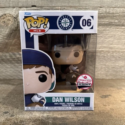Funko Pop MLB Seattle Mariners T Mobile Park Exclusive "Dan Wilson" Vinyl Figure