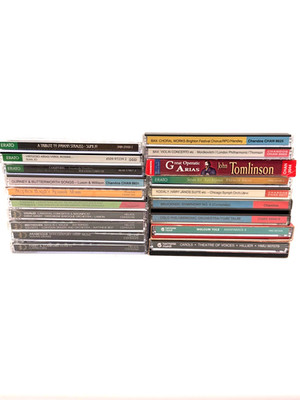 Chandos Hyperion Erato Classical CD Job Lot Bundle x21 Sumi Jo John Tomlinson Op