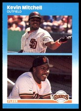 Kevin Mitchell 1987 Fleer Update #U-82 Giants MLB READ FREE SHIP AutographDen