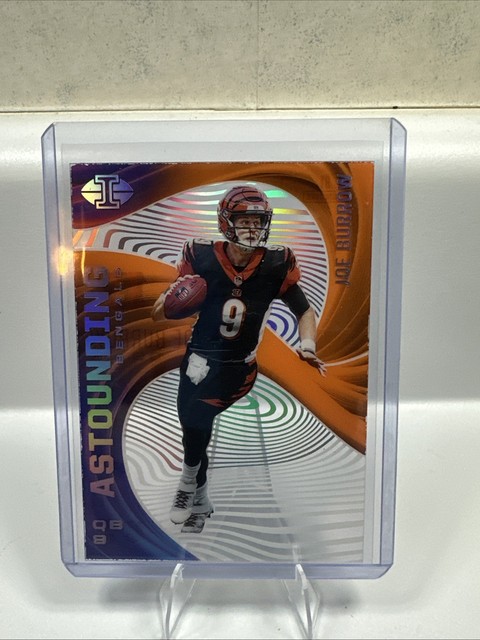 2020 Panini Illusions Astounding Joe Burrow #A1 Orange (RC)