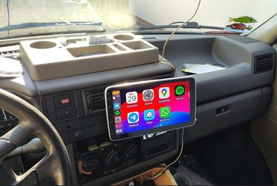 4+64GB 360° Drehbar Bildschirm 10'' Android 13 DAB+ Autoradio 1 DIN GPS Navi WIFI