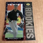 1994 Upper Deck MICHAEL JORDAN RC ROOKIE #19 White Sox Baseball Card (f5)