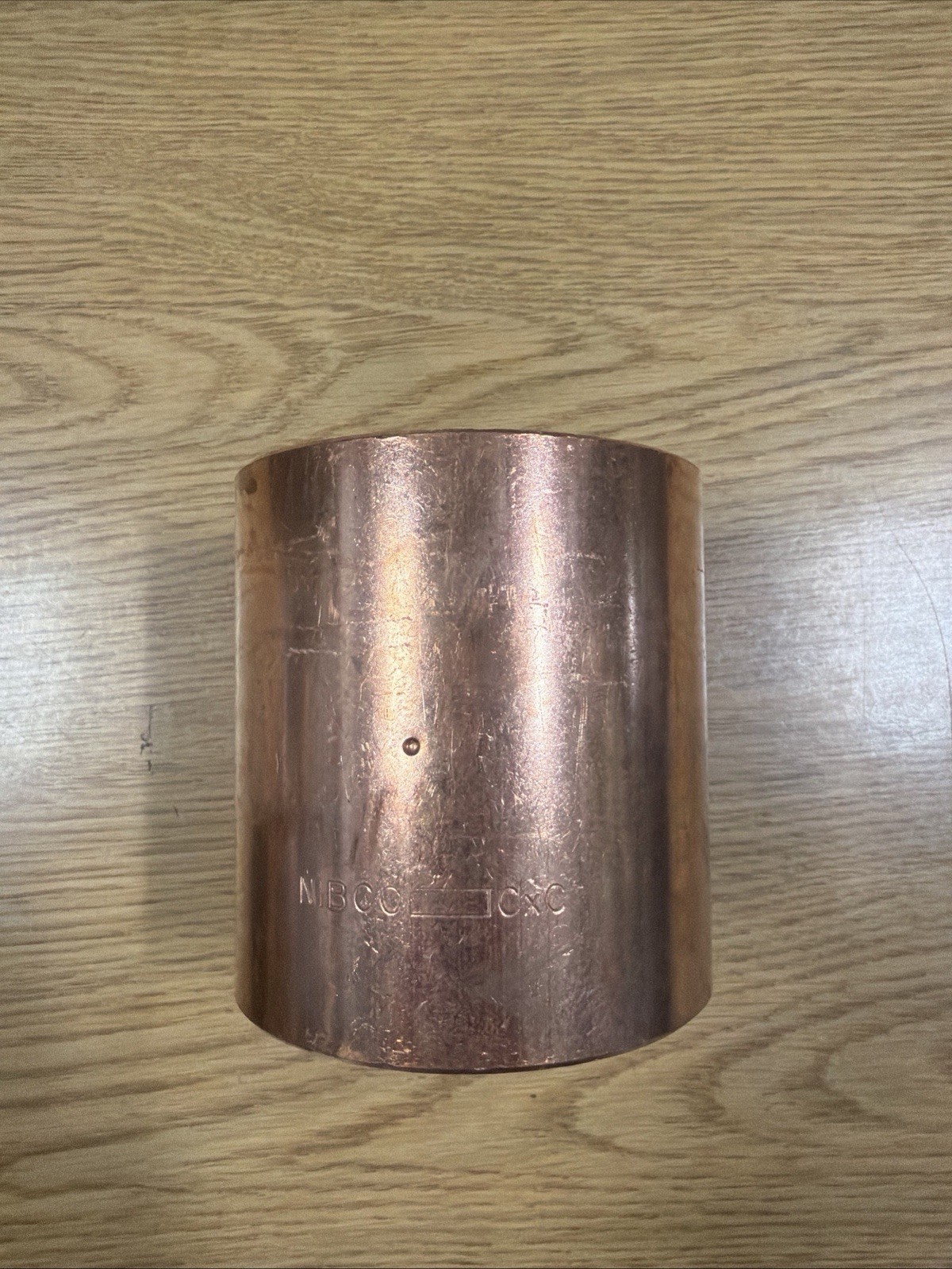 Nibco 600-DS 31/2 3-1/2" Sweat Fitting Copper Coupling With Dimple Stop Lot of 2