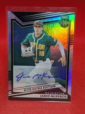 Jared McKenzie 2022 Panini Elite Extra Edition Rookie RC Auto #141