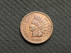 💰 COPPER COIN! AU 1903 INDIAN HEAD CENT PENNY FULL LIBERTY & DIAMONDS 428us ✨