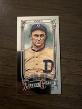 TY COBB Mini Silver Chrome 2025 Topps Allen & Ginter #55 SP Detriot Tigers HOF