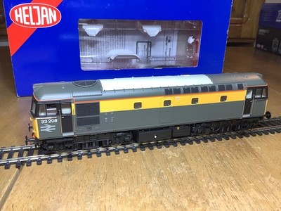 Heljan Spur OO 3327 BR Tiefbau Class 33 Diesellok 33208