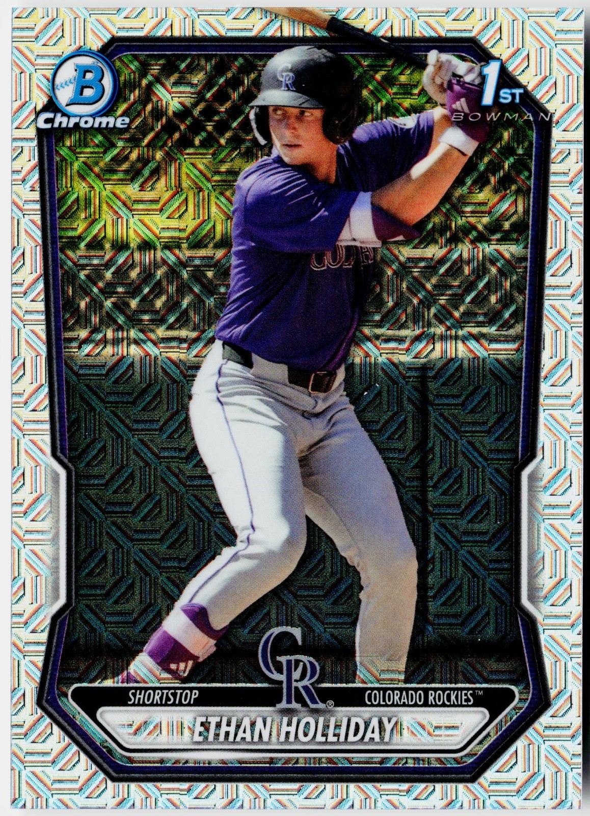 2026 Bowman Chrome Mojo Refractor Ethan Holliday #BCP-1
