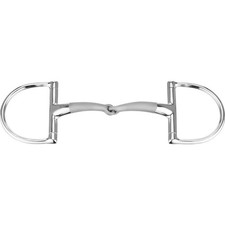 Sprenger 115 D-Ring Trense Einfach Gebrochen Satinox 14 mm Gebiss