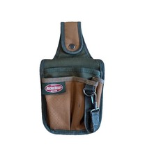 Bucket Boss Canvas Utility Tool Pouch Belt Loop Snap On 3 Pocket + Clip