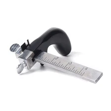 Professional Leather Draw Gauge Tool Strap Cutter Hand Craft Belt Cutting Blade