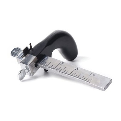 Professional Leather Draw Gauge Tool Strap Cutter Hand Craft Belt Cutting Blade