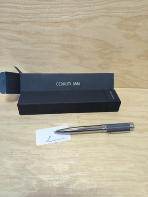 Kugelschreiber Cerrutti 1881 Silber Grau