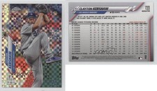 2020 Topps Chrome X-Fractor Clayton Kershaw #122