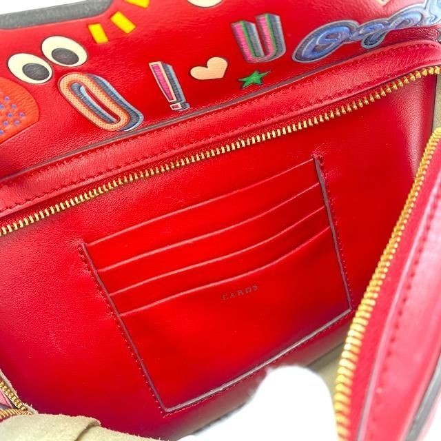 Anya Hindmarch  Patchwork Leather Red Multicolor … - image 7