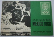 Orig.Sticker Album / Guide  Olympic Games MEXICO 1968  -  Edt.F  6/6  !!  RARITY