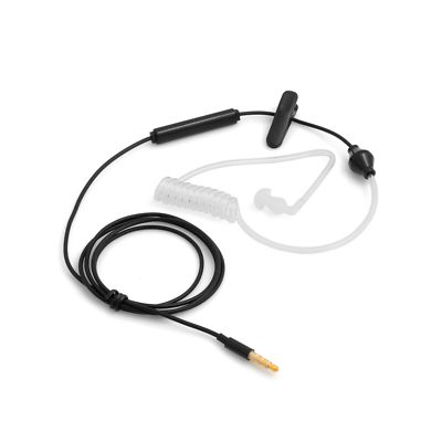 SYSTEM-S Einohr Anti-Strahlung / Radiation Headset Kopfhörer mit Schallschlauch