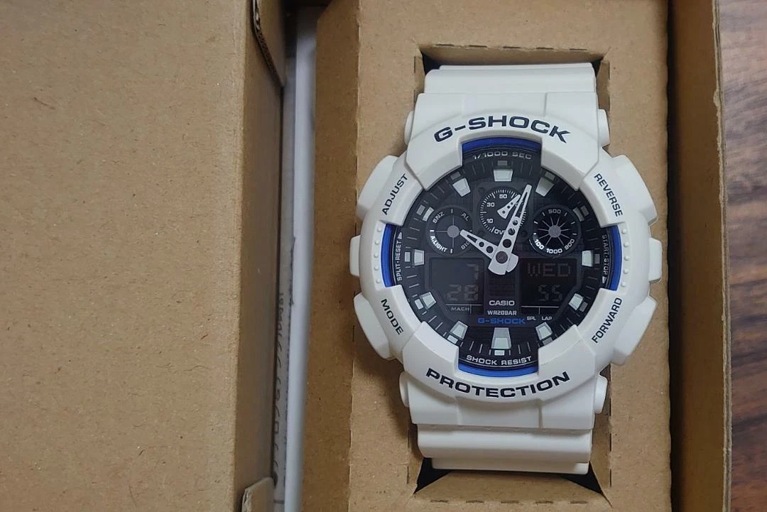 [Direct from Japan] Almost Casio G-Shock Ga-100B-7Ajf White