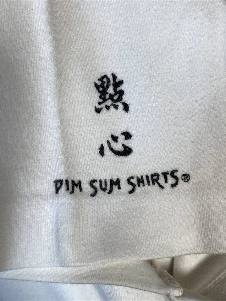 Camisón Camisón Dim Sum Año Chino del Dragón Vocabulario Vintage Foto 4 de 4