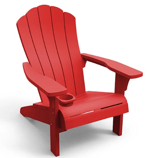 Red adirondack sale