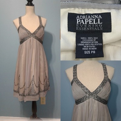 adrianna papell roman dress