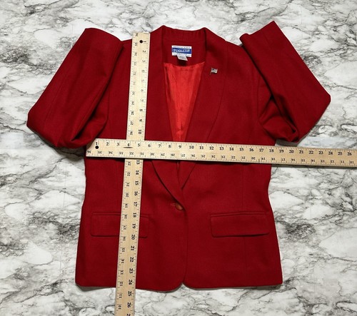 PENDLETON Women's Sport Coat Jacket 100% Pure Virgin Wool 10 Petite USA Made VTG - Picture 7 of 9