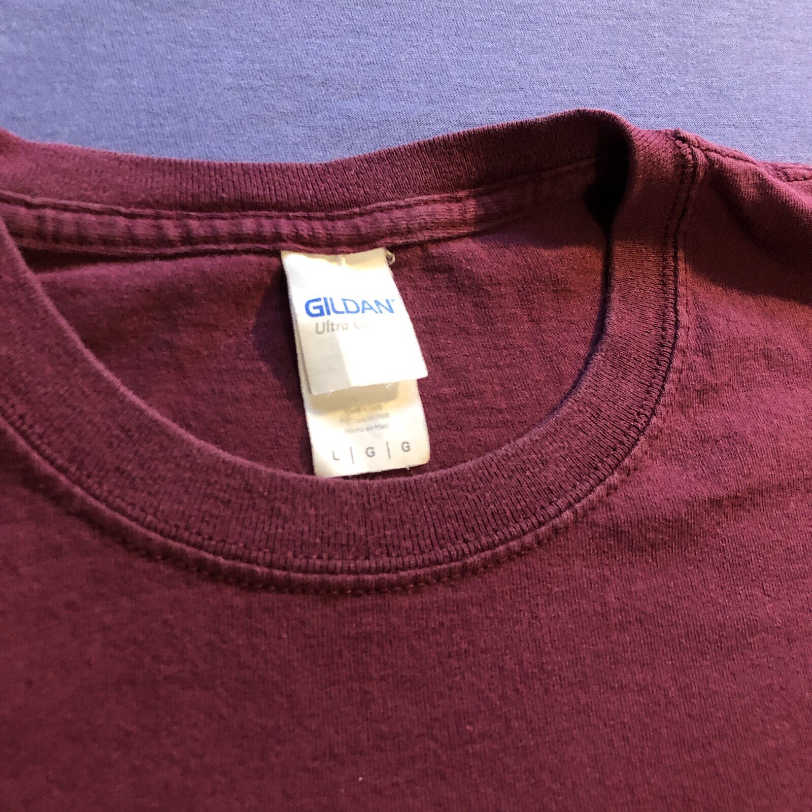 Camicia Keene Cafe Diner California rossa maglietta grande usata piccoli fori