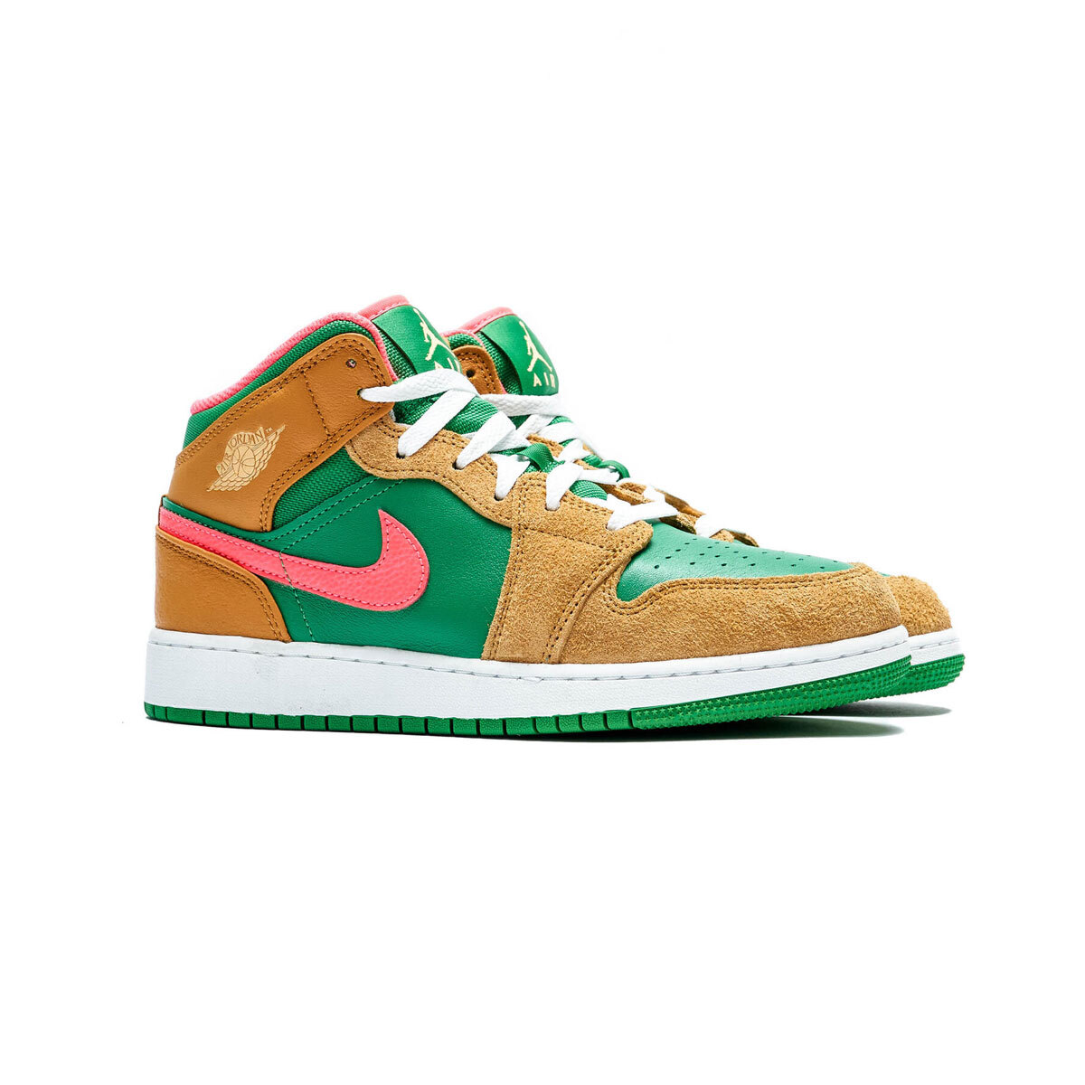 【Chef】NIKE Air Jordan 1 Mid Air Jordan 1 MID SE GS DX4365-700 Chutney/Celestial Gold SZ
