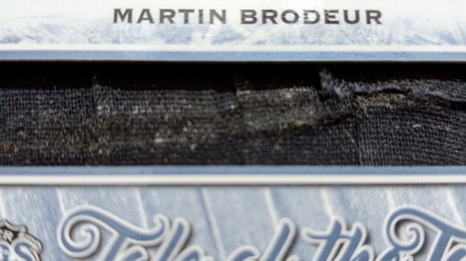 2019-20 Leaf Lumber Kings Tale of the Tape #TT08 Martin Brodeur/Ed Belfour 5/6 - Imagem 4 de 4