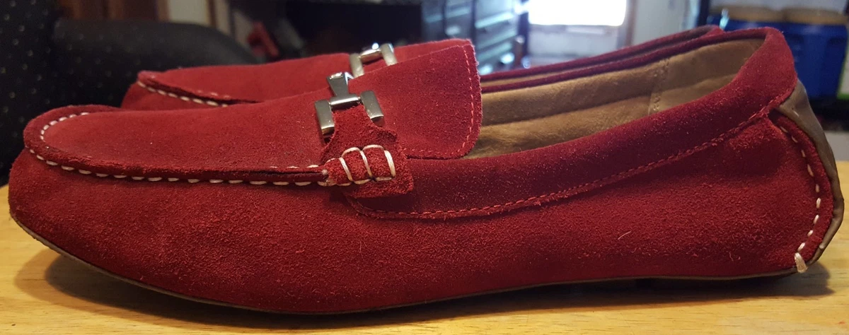 Alfani red deals loafers