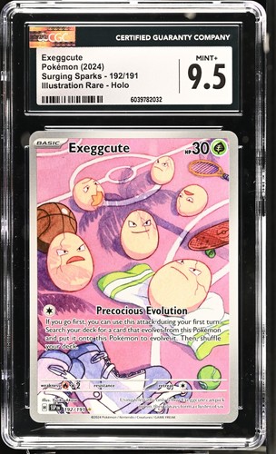 Exeggcute graded CGC 9.5 for sale on eBay