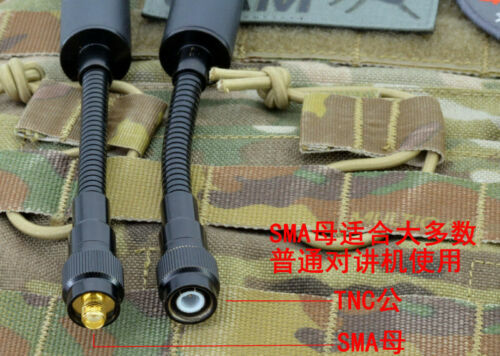 New TCA UHF VHF Goose Neck Antenna TRI TCA PRC152 148 MBITR THALES HARRI RADIO