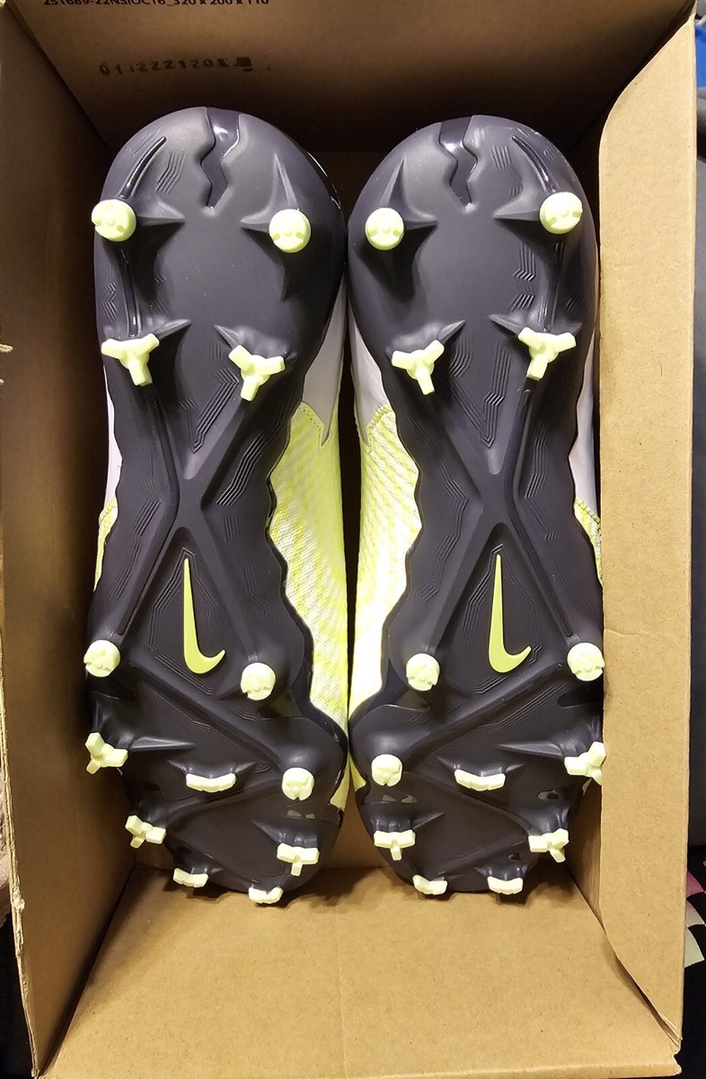 Nike Phantom GX Academy DF FG/MG Soccer Cleats Volt Green  display picture 3