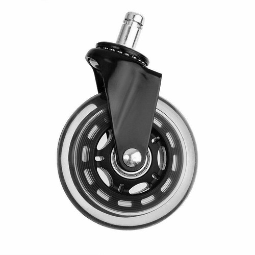 5PCS Rollerblade Office Desk Chair Wheels Replacement Rolling Caster Grip Ring - Picture 8 of 14