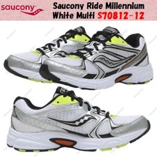 Saucony Ride Millennium White Multi S70812-12 Men's Size