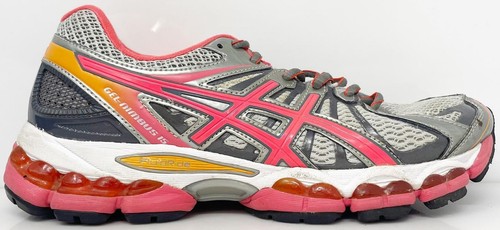 Rare new in box asics Gel Nimbus 15 Womens Running Shoe hot punch