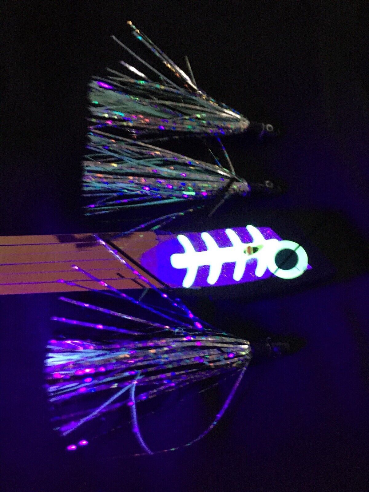 High Percentage Salmon Trolling Flies And Bait/Meat Rigs- Hyper Vis ...