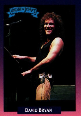 David Bryan Of Bon Jovi, 1991 Rock Card | eBay