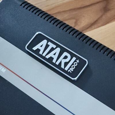 Atari 7800+ (Plus) Cartridge Slot Dust Cover - Plus Logo