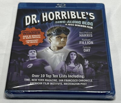 Dr. Horrible's Sing-Along Blog: A Joss Whedon Film Blu-ray Felica Day Cult NEW