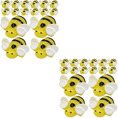 2-pak Etui na telefon komórkowy Nakrycie głowy Flatback Charms Diy Bee Decor - Zdjęcie 2 z 12