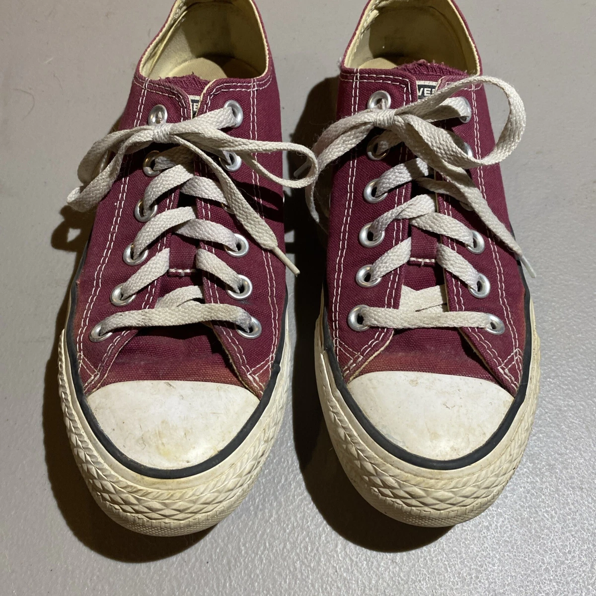 Converse Chuck Taylor All Star Ox Maroon W for sale | eBay