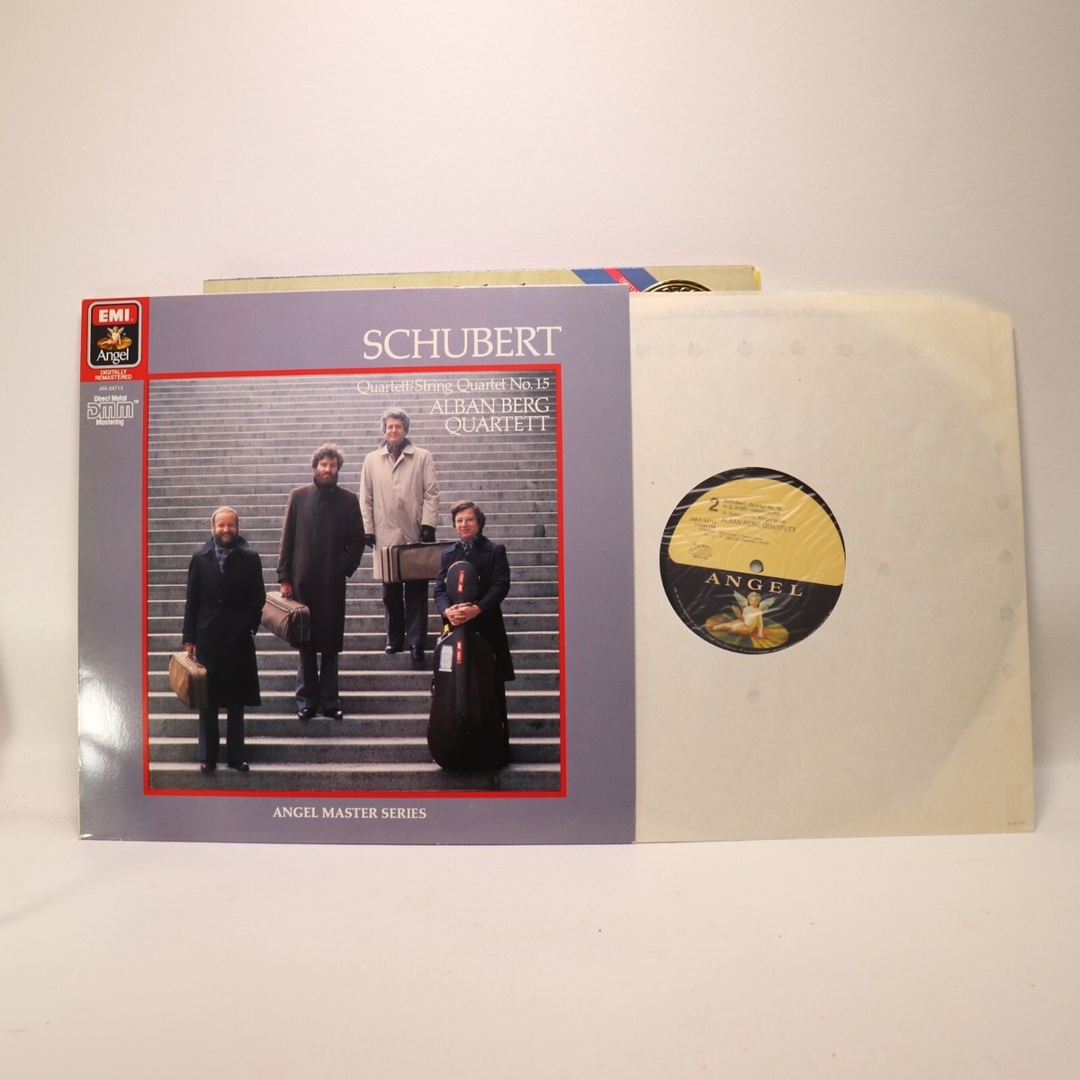 Schubert Quartet No 15 Alban Berg String Quartet EMI Angel 1980 LP