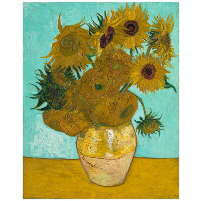 Vincent Willem van Gogh, Vase mit Sonnenblumen 11003000005