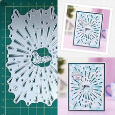 Background Metal Cutting Dies Scrapbooking Paper Crafts Embossing Stencil Cut
