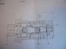 Motor Rotatorio Hidráulico Motor Assy , Giratoria Yanmar SV20 Mini Excavadora
